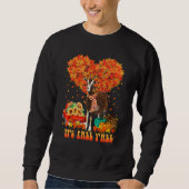 Sweatshirt It's Fall Y'all Goat Pumpkin Autumn Tree Fall Than (Devant)