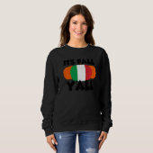 Sweatshirt It's Fall Y'all Thanksgiving Pumpkin Italy  2 (Devant entier)