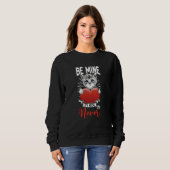 Sweatshirt Its Meow Or Never Valentines Day Cat Owner Kitty (Devant entier)