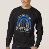 Sweatshirt It's Ok To Be Different Charge Syndrome Awareness (Devant)