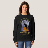 Sweatshirt It's The Most Wonderful Time Of the Year Black Cat (Devant entier)