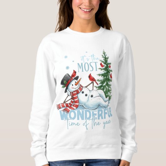 Sweatshirt It's The Most Wonderful Time Of The Year Christmas (Devant)