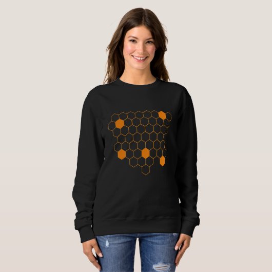 Sweatshirt Ive Beekeep Honey Bee for men beehive women Be (Devant entier)