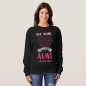 Sweatshirt IVF Aunt Fertiled Egg In Vitro Fertilisation Phleb (Devant entier)