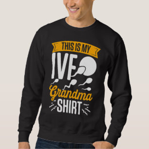 Sweatshirt Ivf Survivor Warrior Grandma Fun Transfer Day Infe