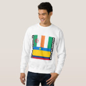 Sweatshirt Ivoirelandrie et Palombiaraine (Devant entier)