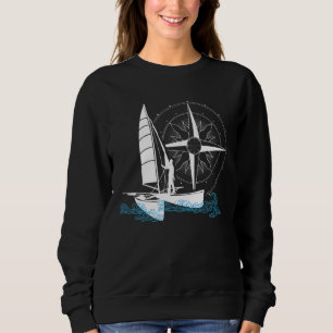 Sweatshirt J Peux Pas J Ai Catamaran Capitaine de voile
