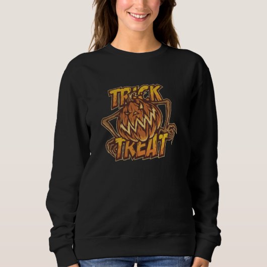 Sweatshirt Jack Le Citrouille (Devant)