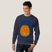 Sweatshirt Jack o' Lantern Blue (Devant entier)