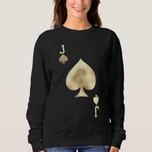 Sweatshirt Jack Of Spades - Jouer Carte Costume Halloween