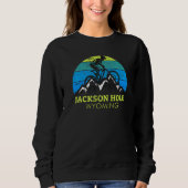 Sweatshirt Jackson Hole VTT Wyoming (Devant)