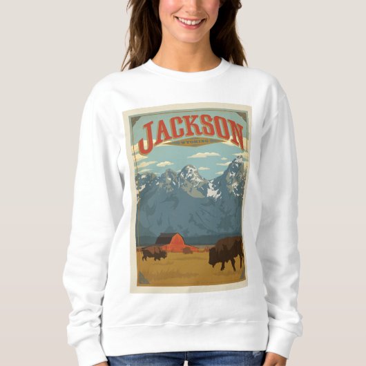 Sweatshirt Jackson | Wyoming (Devant)