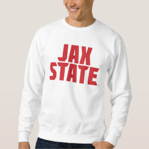 Sweatshirt Jacksonville State University JAX STATE Bold Red