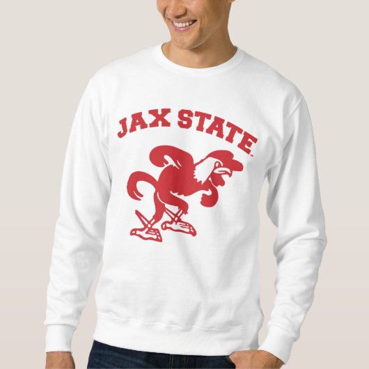 Sweatshirt Jacksonville State University JAX State Gamecocks (Devant)
