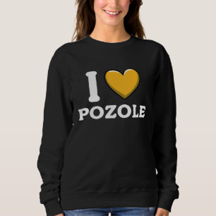 Sweatshirt J'adore la nourriture mexicaine Pozole  15