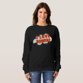 Sweatshirt J'adore ramer 7 (Devant entier)