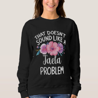 Sweatshirt JAELA Personnalisé Fleurs mignonnes Filles JAELA N