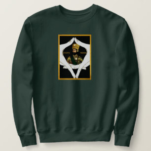 Sweatshirt Jah Rastafari Rasta Reggae INI Haile Selassie 