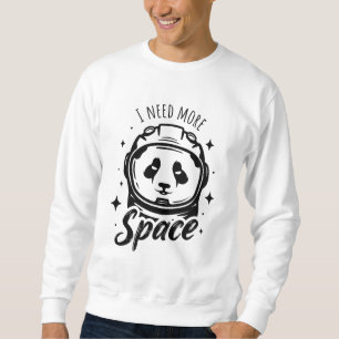Sweatshirt J'ai besoin de plus d'espace - Drôle astronaute pa
