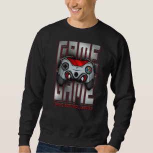 Sweatshirt J'Ai Contrôle Problèmes Contrôleur Funny Gamer Ret