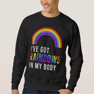 Sweatshirt J'ai des arcs-en-ciel dans mon Gay pride Lgbt Corp