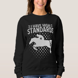 Sweatshirt J'Ai Des Émissions De Haute Norme Qui Saut Les Heu