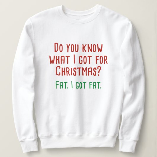 Sweatshirt J'Ai Du Graisme (Design devant)