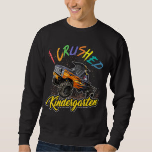 Sweatshirt J'ai écrasé jardin d'enfants Pré K Enfants Monster