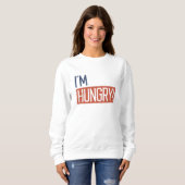 Sweatshirt J'ai faim (Devant entier)