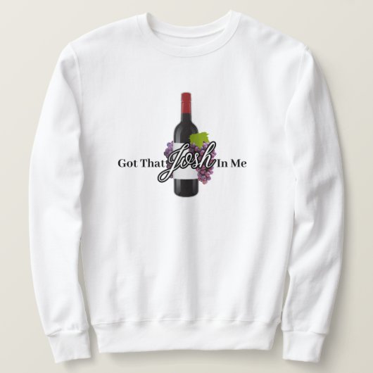 Sweatshirt J'Ai Josh En Moi 2024 (Design devant)