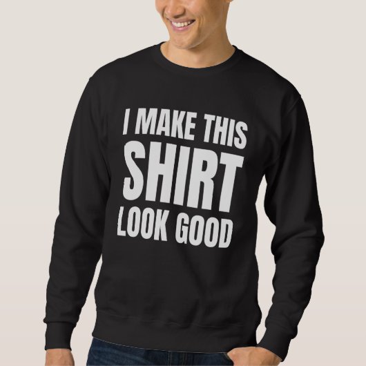 Sweatshirt J'Ai L'Air Bon (Devant)