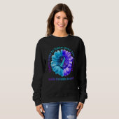 Sweatshirt J'Ai Le Temps D'Écouter Votre Prévention Du Suicid (Devant entier)