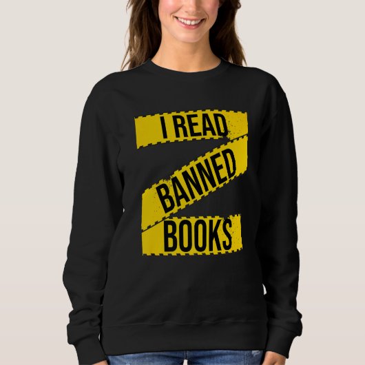 Sweatshirt J'Ai Lu Les Livres Interdits Combattre La Censure  (Devant)