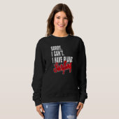 Sweatshirt J'ai prévu un ensemble de déclaration de surf (Devant entier)