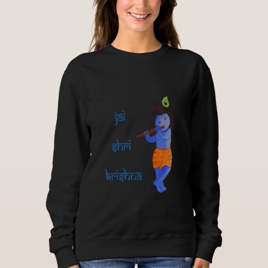 Sweatshirt Jai Shri Krishna (Devant)