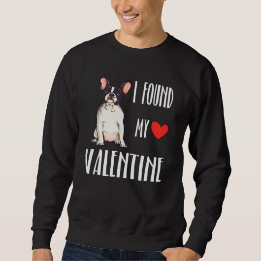 Sweatshirt J'Ai Trouvé Mon Chien De Gaule Français Pour La Sa (Devant)