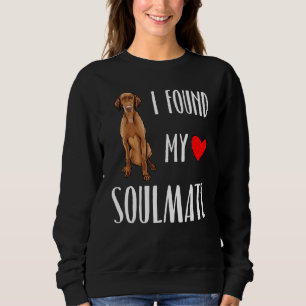 Sweatshirt J'Ai Trouvé Mon Soul Twin Hungarian Pointing