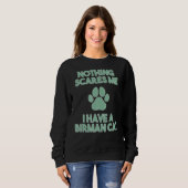 Sweatshirt J'Ai Un Birman (Devant entier)