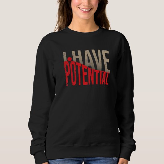 Sweatshirt J'ai une énergie potentielle de physique Prof de s (Devant)