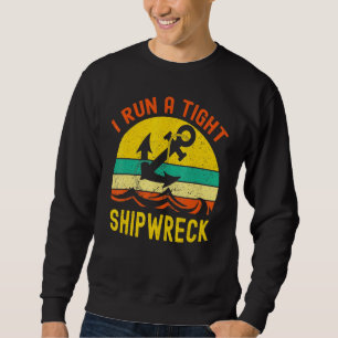 Sweatshirt J'Ai Une Épave Serrée De Vente Vintage De Style Na