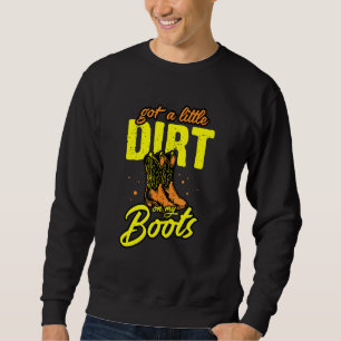 Sweatshirt J'Ai Une Petite Idée Sur Mes Boots Country Music S