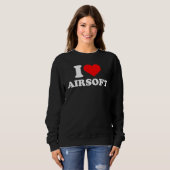 Sweatshirt J'aime Airsoft (Devant entier)