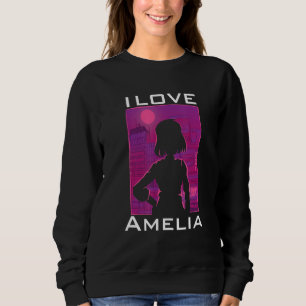 Sweatshirt J'aime Amelia