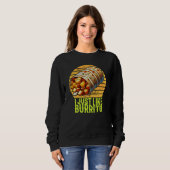 Sweatshirt j'aime bien burrito (Devant entier)