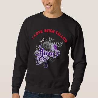 Sweatshirt J'aime être appelée maman Joyeuse fête des mères 2