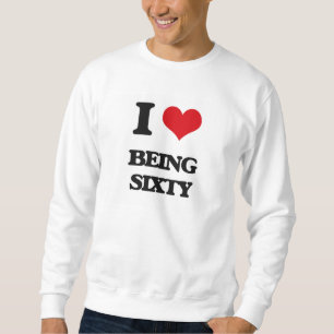 Sweatshirt J'aime être soixante