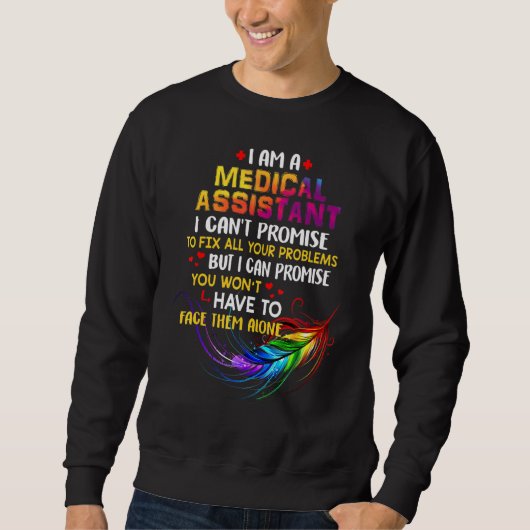 Sweatshirt J'Aime Être Un Assistant Médicale (Devant)