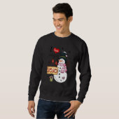 Sweatshirt J'Aime Être Un Jojo Snowman Noël Funny Noël (Devant entier)