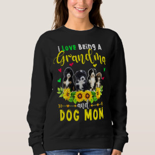 Sweatshirt J'Aime Être Une Grand-Mère Et Un Chien Maman Berne