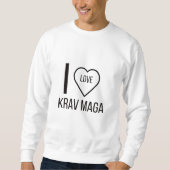 SWEATSHIRT J'AIME KRAV MAGA (Devant)